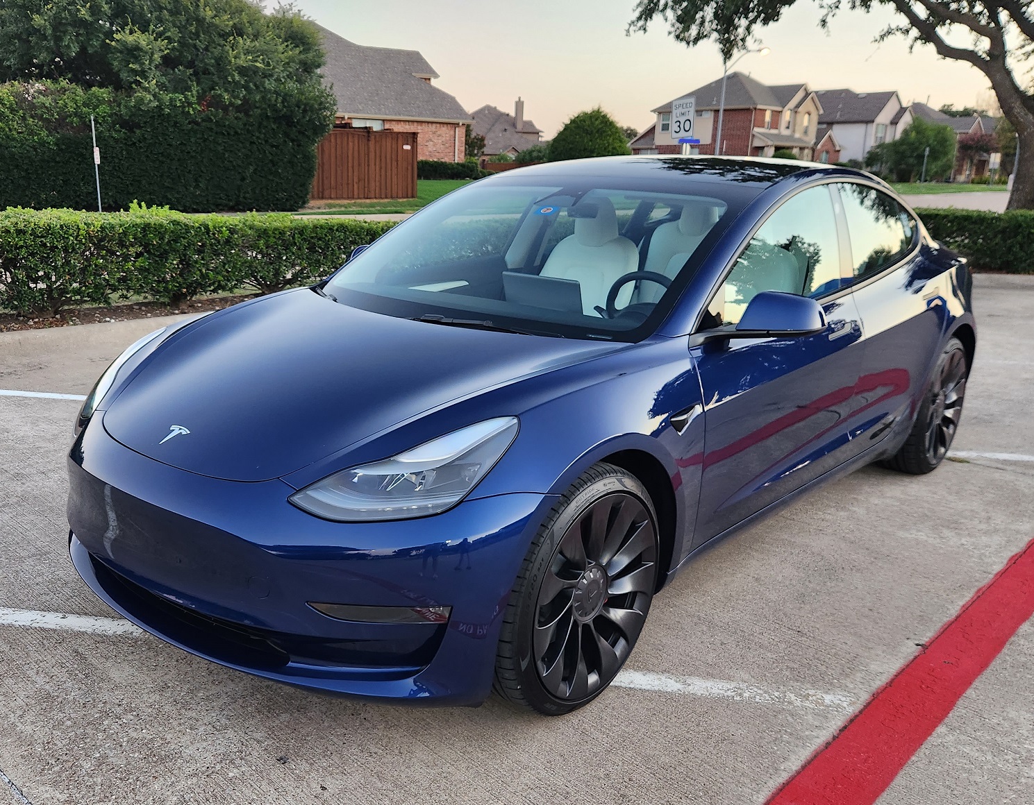 tesla model 3 2023 performance range